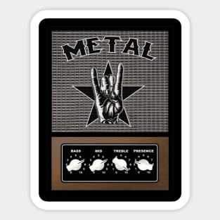 METAL Sticker